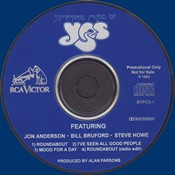 Promo CD - Symphonic Music Of Yes