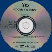If Only You Knew - Promo CD